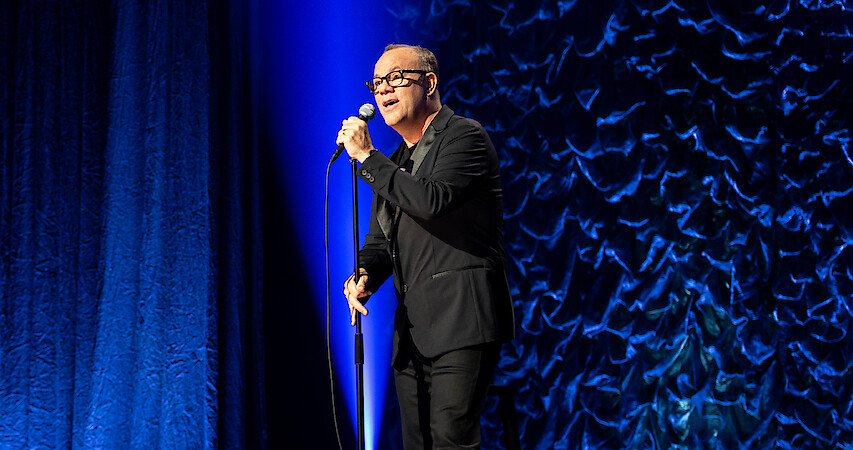 Tom Papa on stage